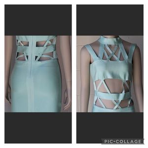 NWOT Small Teal Sexy Dress